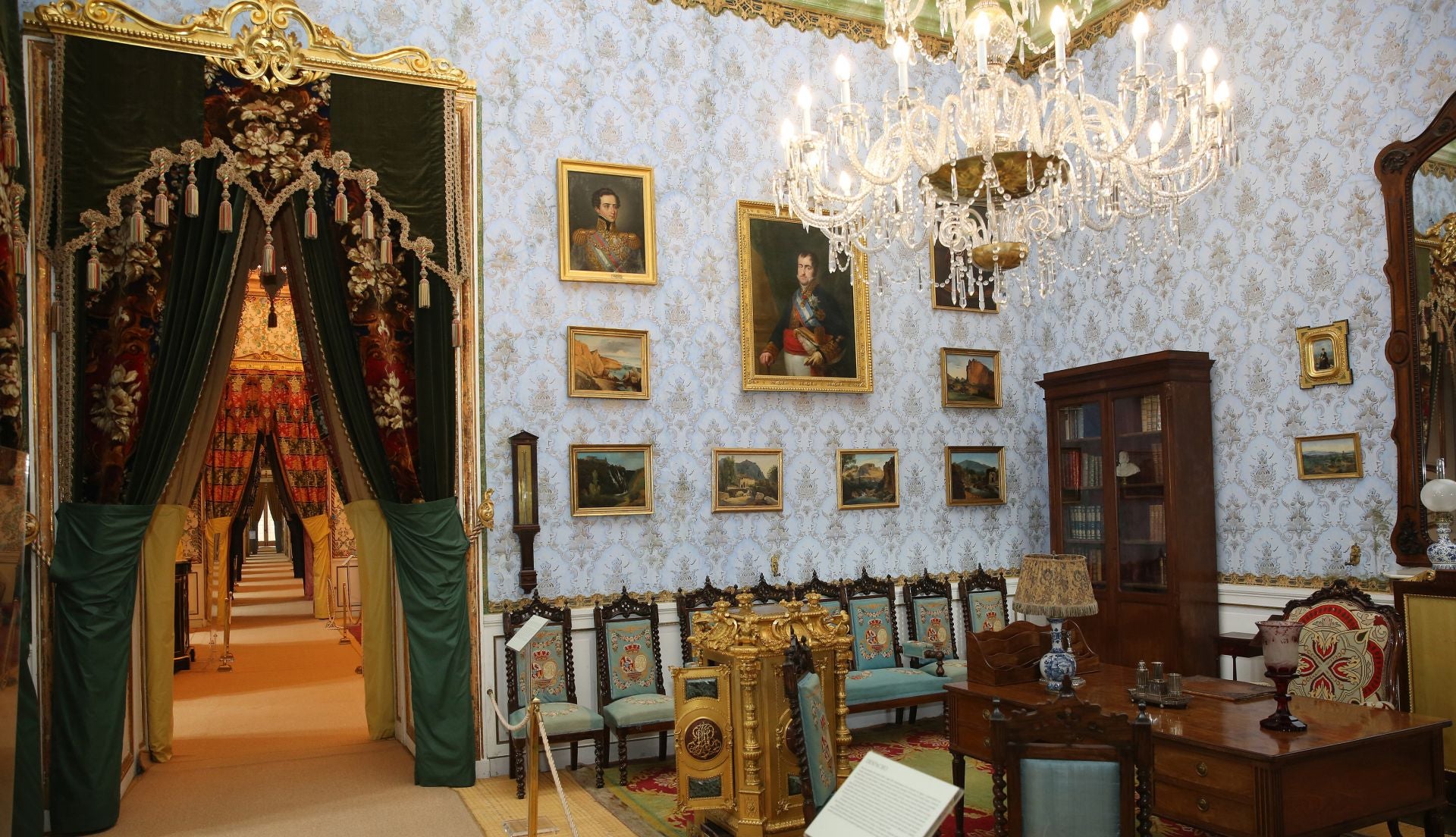 El atractivo turístico del Palacio de Riofrío, en imágenes