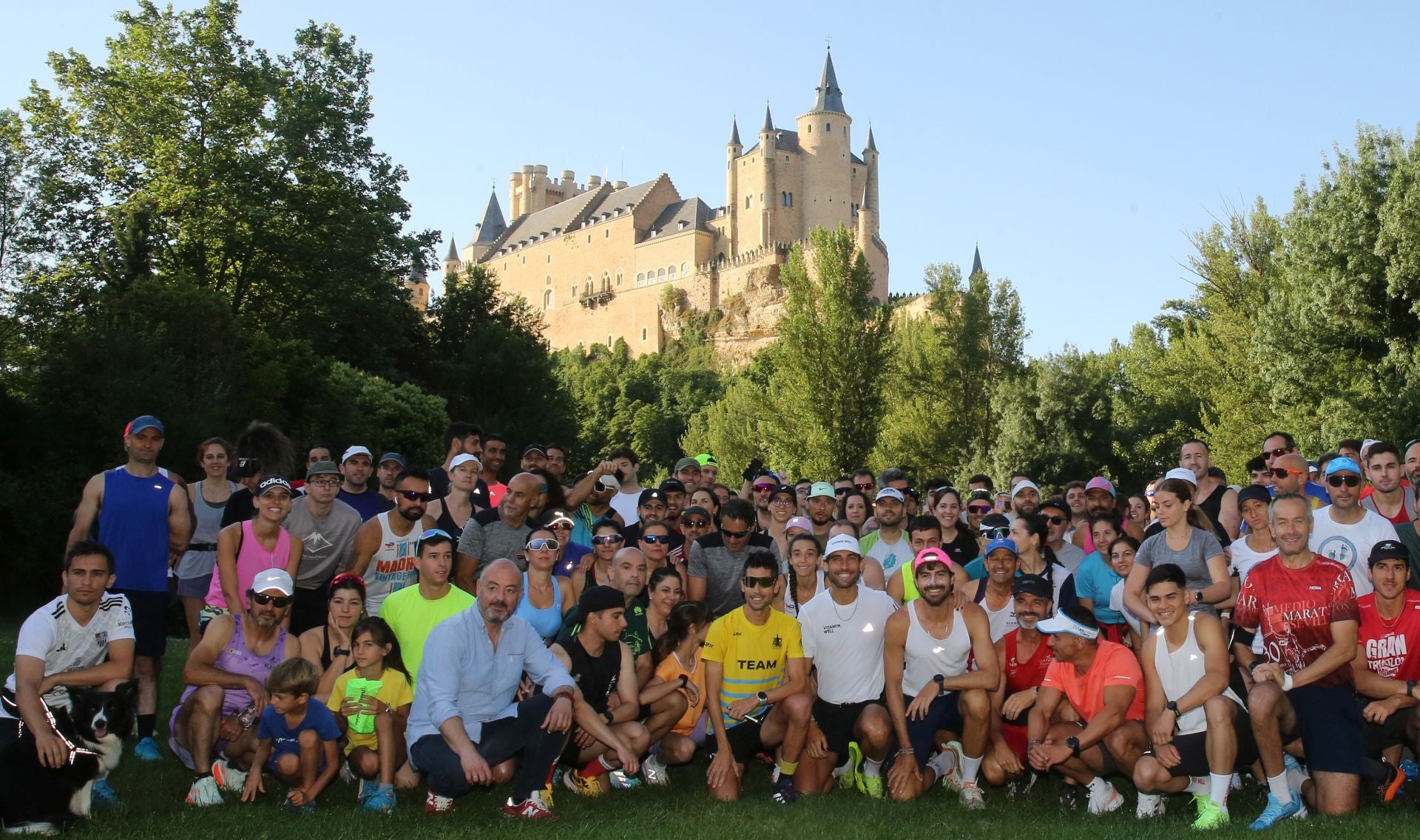 Fotografías del desafío de 50 kilómetros solidarios en Segovia