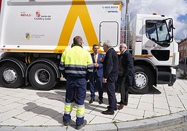 El consejero de Presidencia, Luis Miguel González Gago, el pasado mes de abril durante la presentación de las ayudas a mancomunidades.
