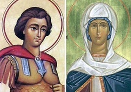 San Procopio y Santa Priscila.