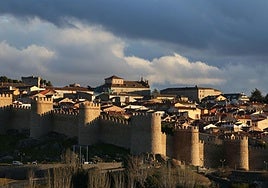 Panorámica de Ávila, uno de los entornos con presencia de radón.