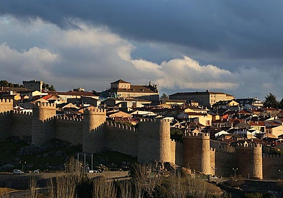 Panorámica de Ávila, uno de los entornos con presencia de radón.