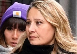 Aitana con su madre Belén, en una imagen de archivo.