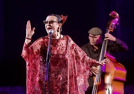 Martirio durante un concierto.