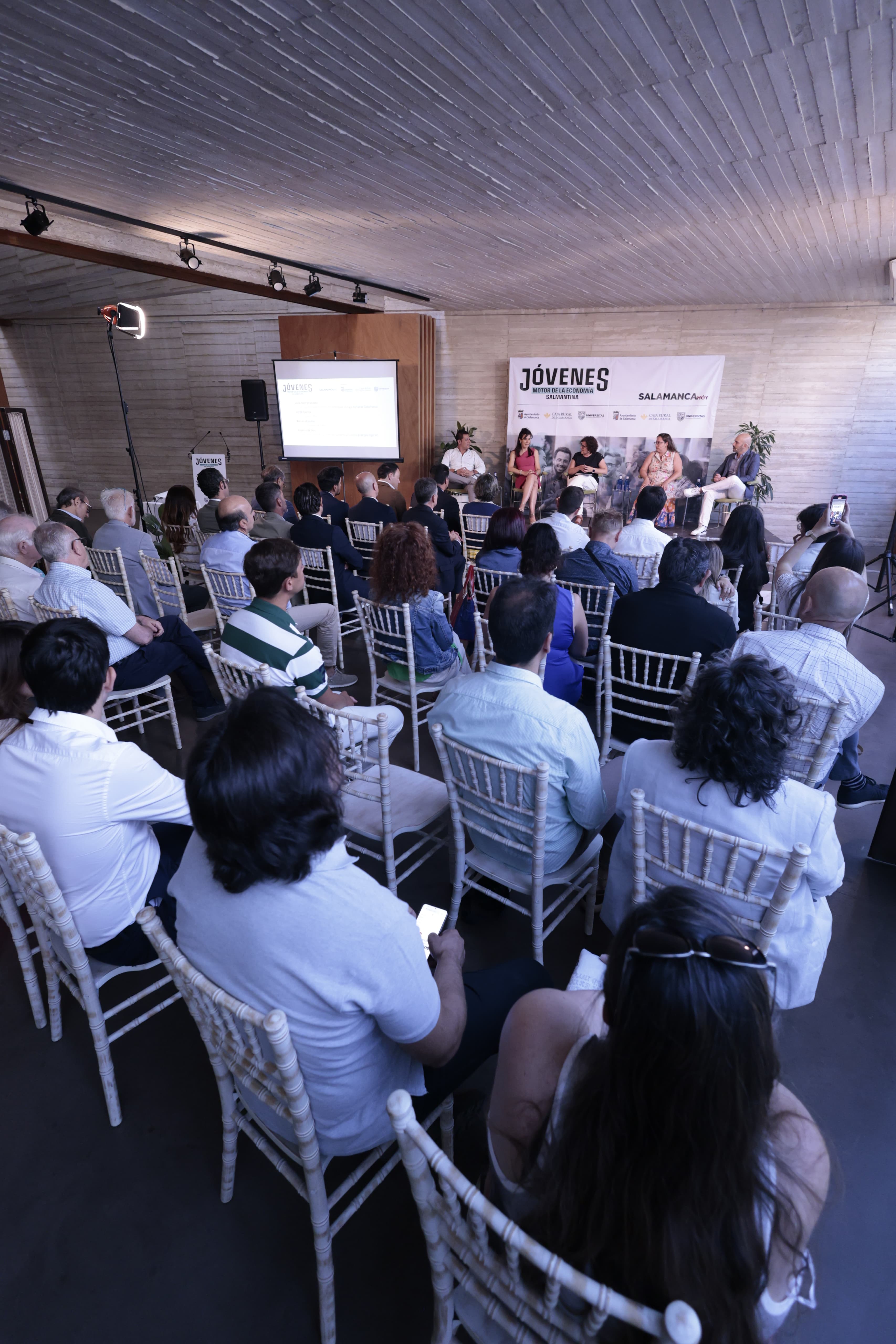 En imágenes, el foro &#039;Jóvenes, motor de la economía salmantina&#039;, de Salamancahoy