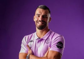Guilherme Fernandes posa tras llegar al Real Valladolid.