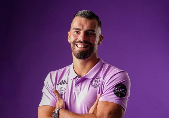Guilherme Fernandes posa tras llegar al Real Valladolid.