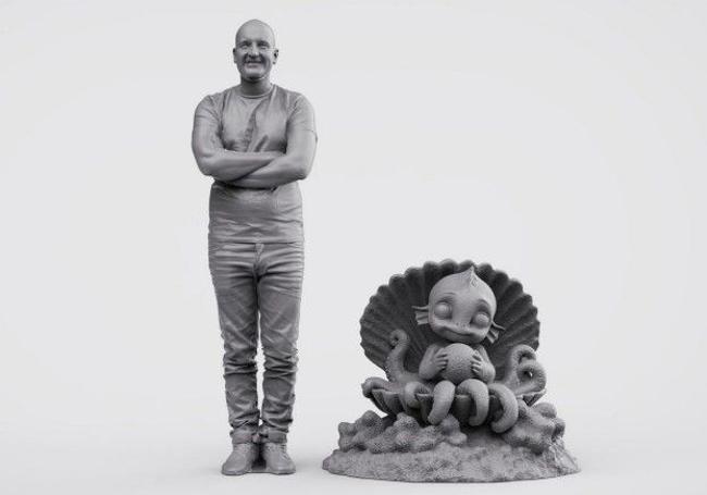 Juan Villa y el Bebé Kraken.