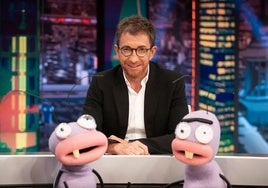 Pablo Motos con sus populares hormigas.