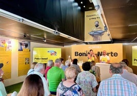 Taller de Reyes de Vicente en el expo tráiler de Alimerka.