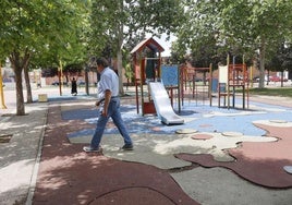 Suelo de seguridad de la plaza de la Constitución.