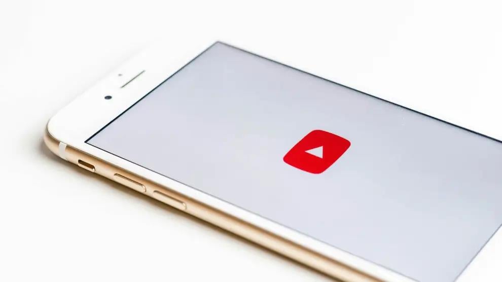 Símbolo de YouTube.