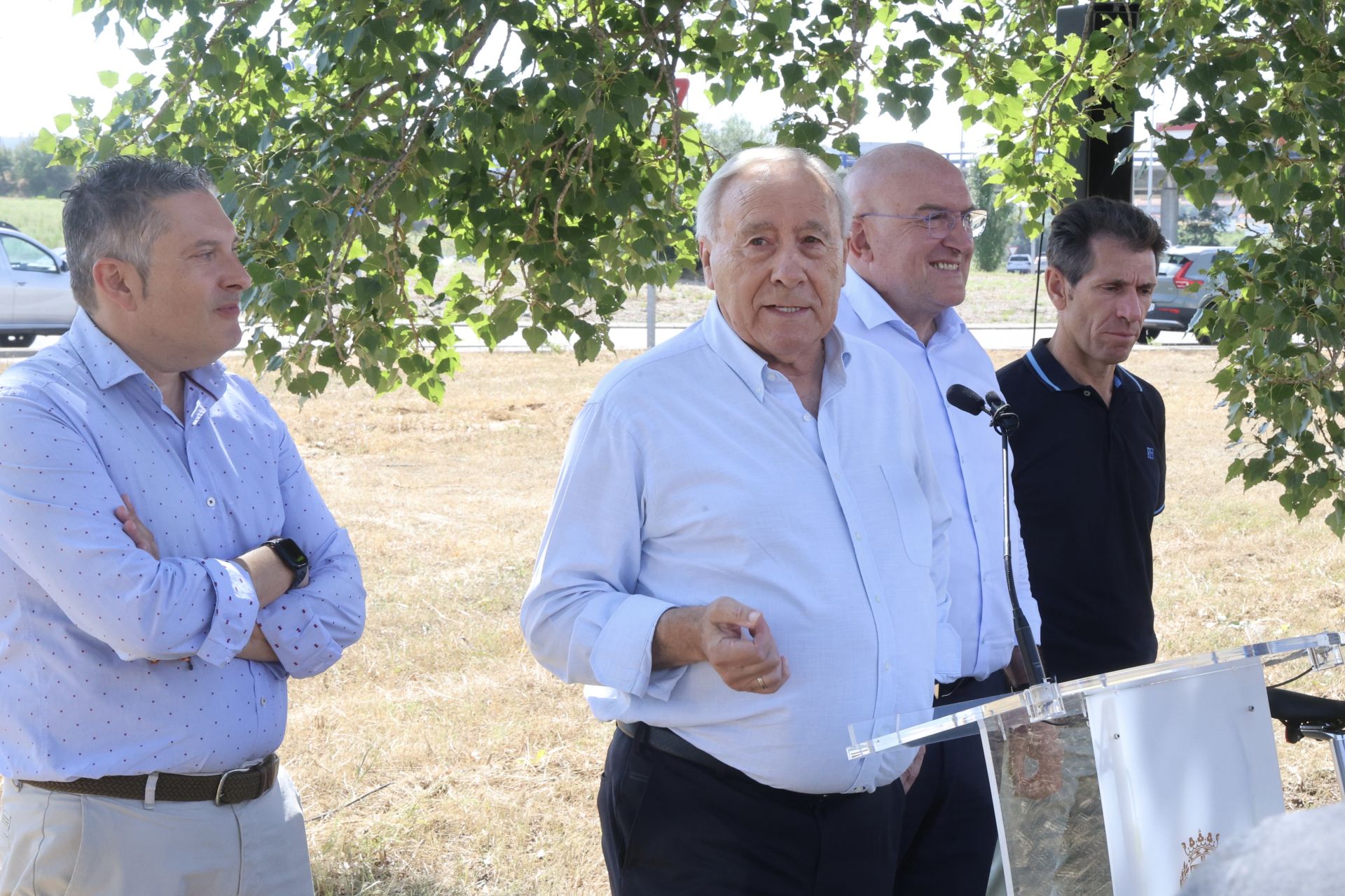 Las fotos de la inauguración del carril-bici que comunica Valladolid con La Cistérniga