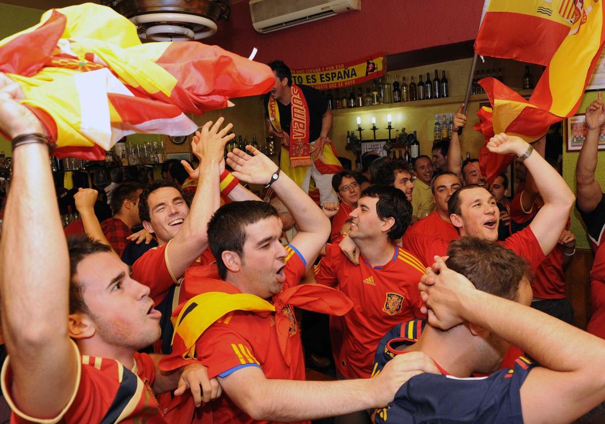 Se cumplen 15 años del Mundial de fútbol ganado por España: así lo celebró Valladolid