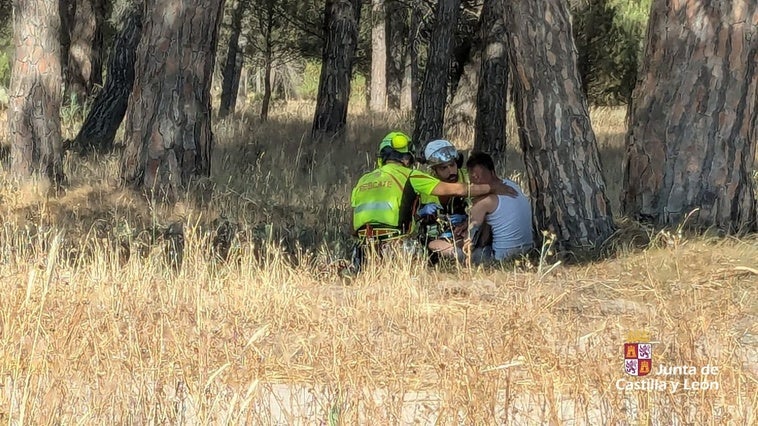 Rescatado en helicóptero tras sufrir una indisposición cardíaca en el monte