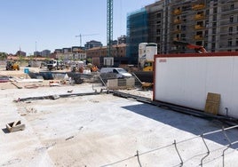 Parcela adquirida por Inbisa en la esquina del paseo de Farnesio con la calle Bartolomé de las Casas.