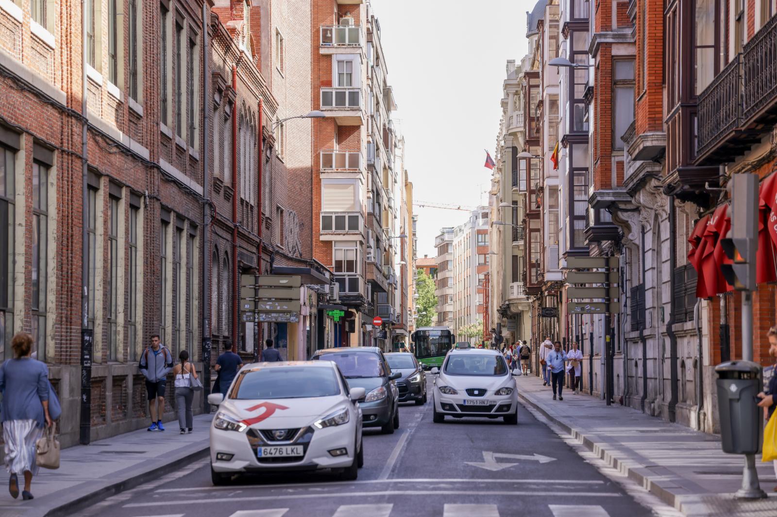 La calle López Gómez de Valladolid, en una imagen de archivo.
