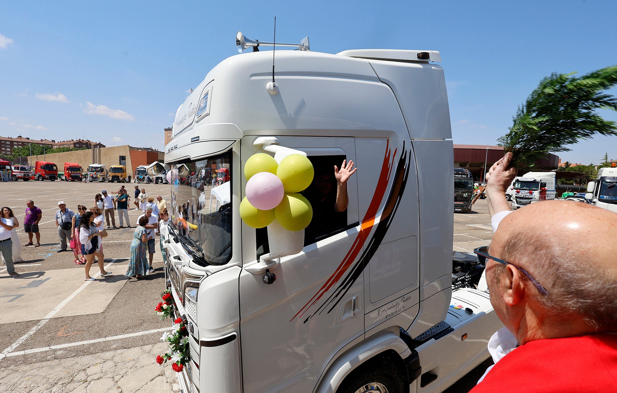 Los transportistas celebran un San Cristóbal