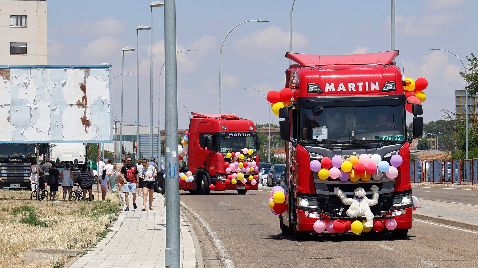 Los transportistas celebran un San Cristóbal