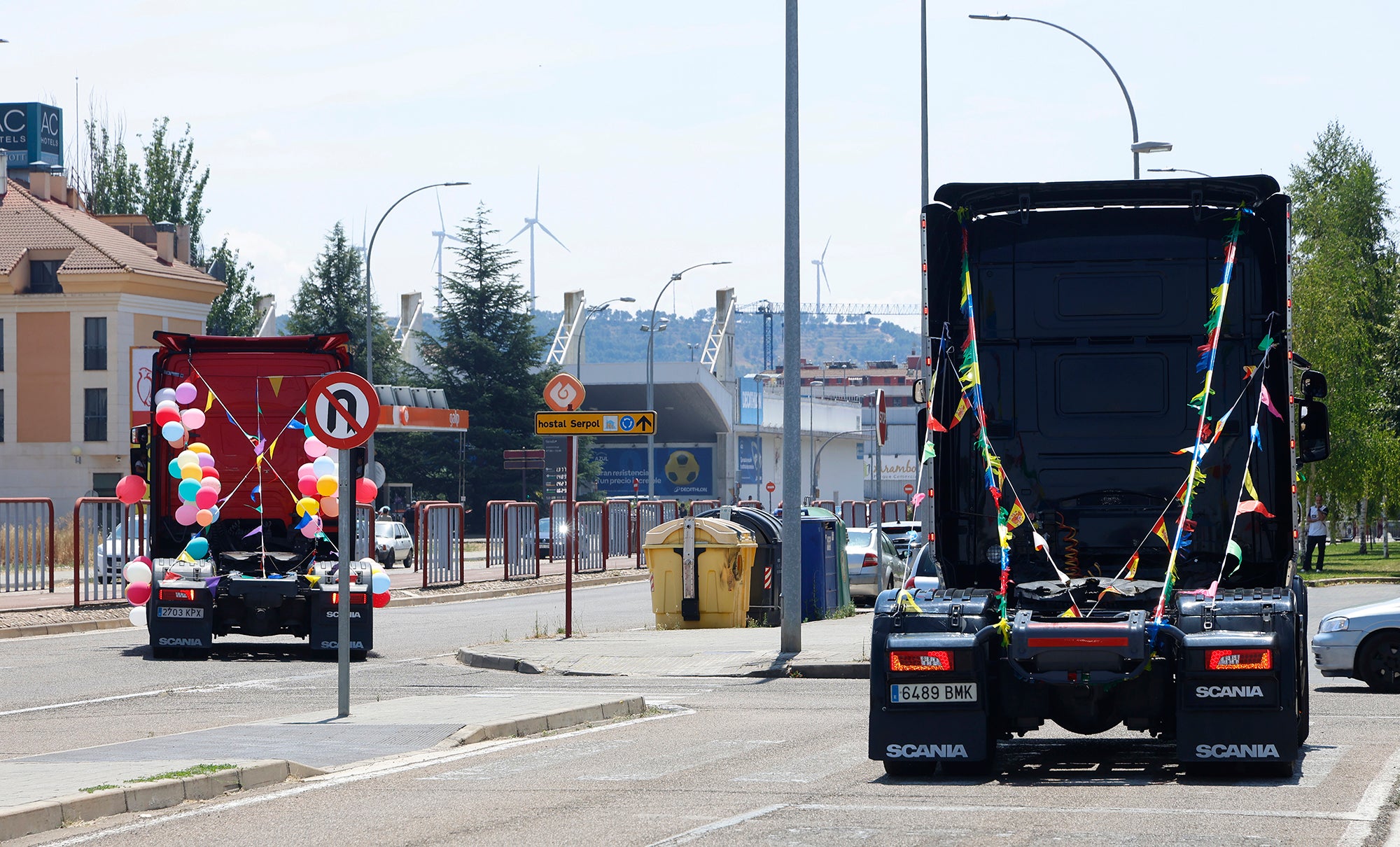 Los transportistas celebran un San Cristóbal