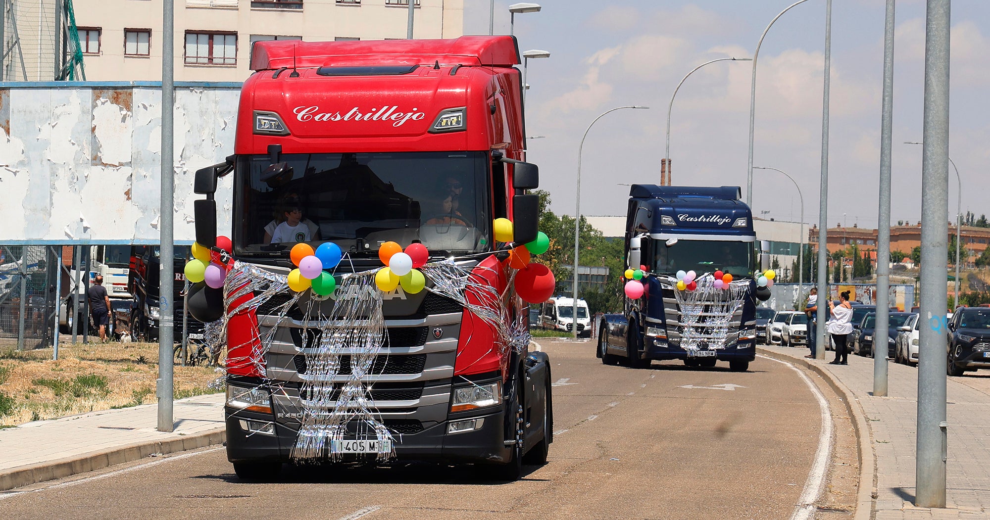 Los transportistas celebran un San Cristóbal