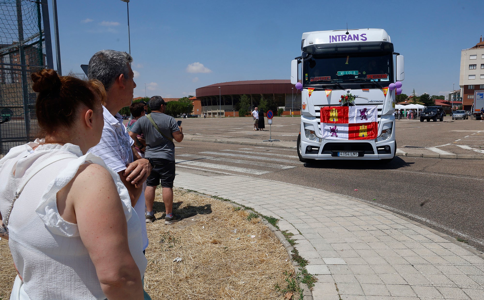 Los transportistas celebran un San Cristóbal