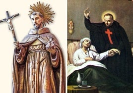 San Francisco Solano y San Camilo de Lelis.