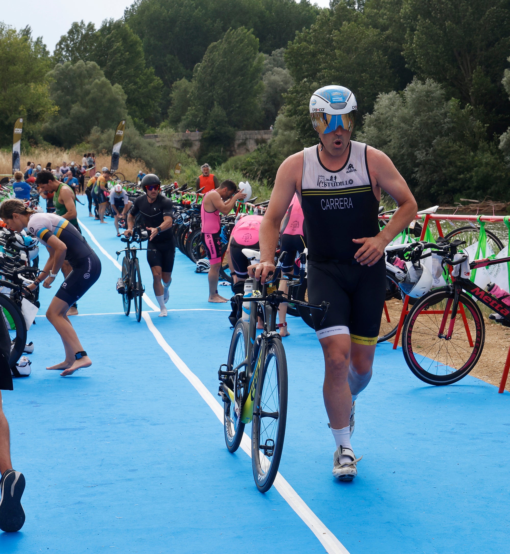 Astudillo vibra con el Triatlón
