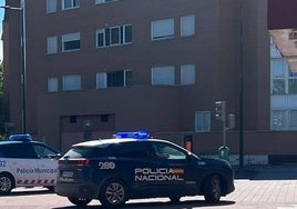 Imagen de archivo de una intervención policial en Valladolid.