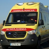 Ambulancia del servicio de emergencias 112 de Castilla y León.