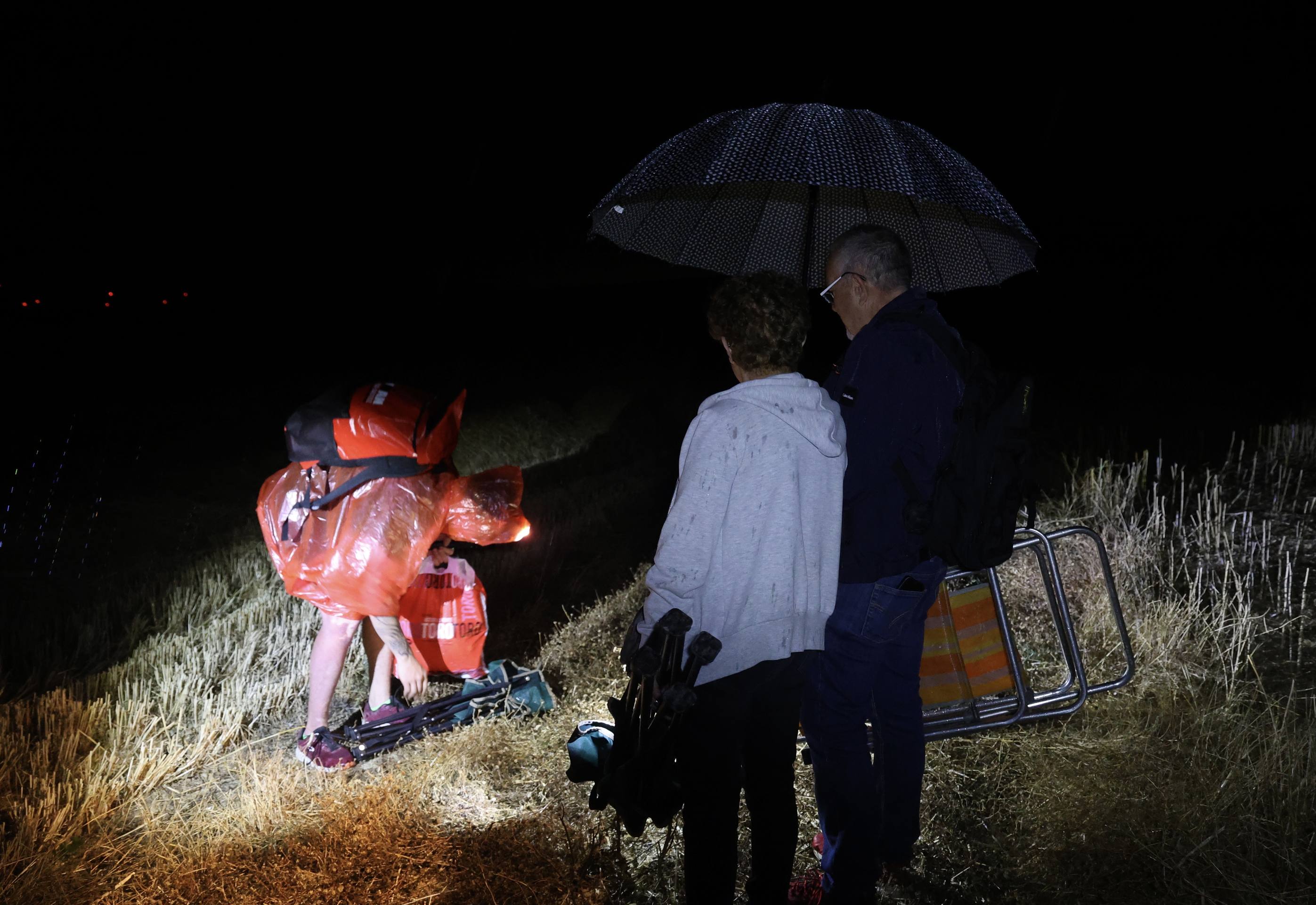Las imágenes del encuentro del fenómeno OVNI en la frontera entre Valladolid y Zamora