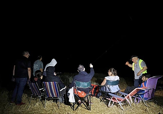 Imágenes del encuentro del fenómeno OVNI en Casasola de Arión