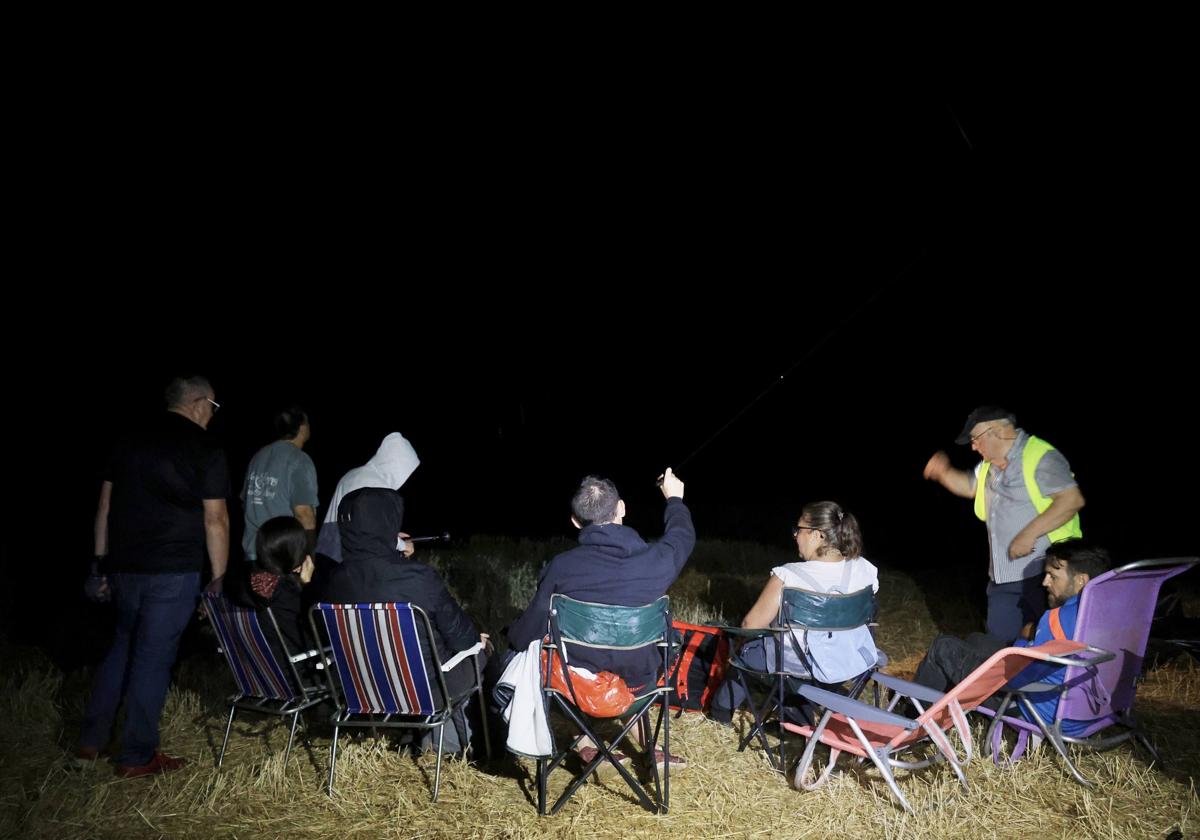 Las imágenes del encuentro del fenómeno OVNI en la frontera entre Valladolid y Zamora