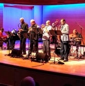 Integrantes de The Cookers, durante un concierto.