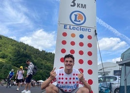 Sergio Romeo, durante la etapa de este lunes