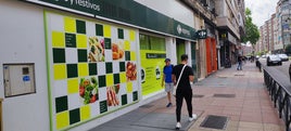 Exterior del establecimiento Carrefour Express.