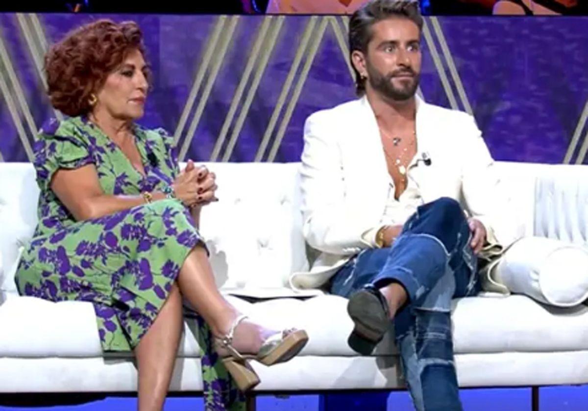 Pelayo Díaz en el plató de 'De Viernes!'.
