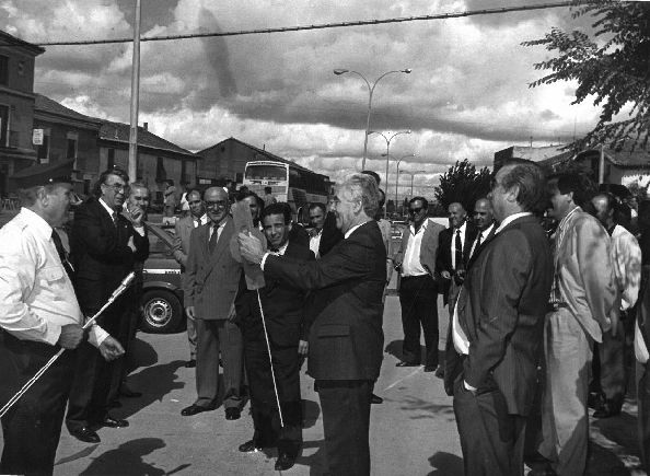 Fiesta de la Vendimia, en 1990.