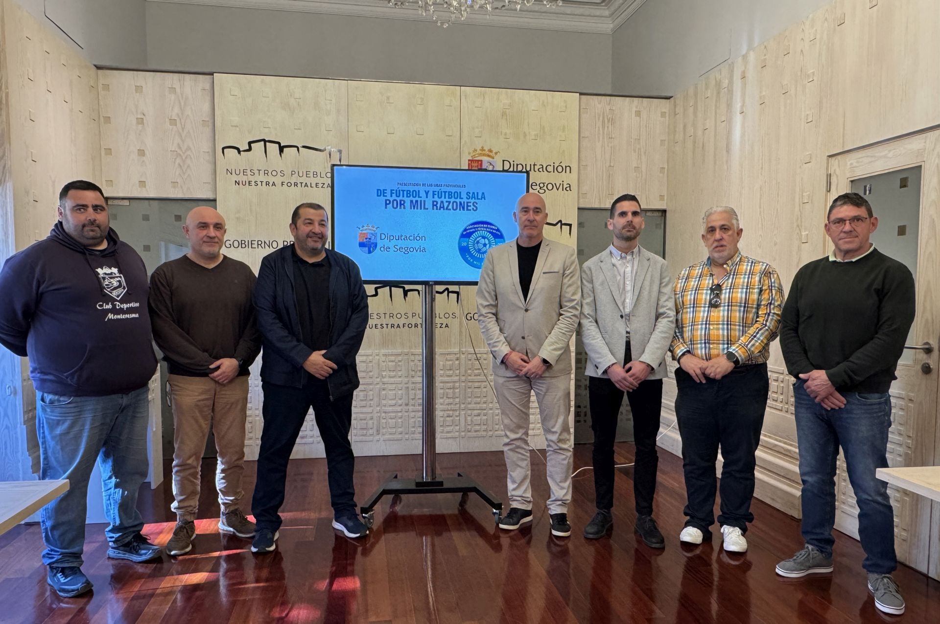Presentación de la superliga 'Por mil razones' el pasado abril.