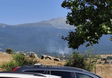 Controlan un incendio junto al campo de polo del Real Sitio de San Ildefonso