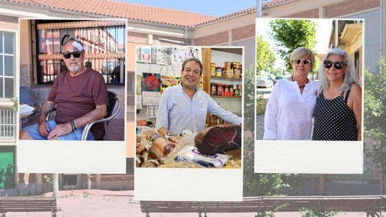 Vecinos y comerciantes de San Pedro.