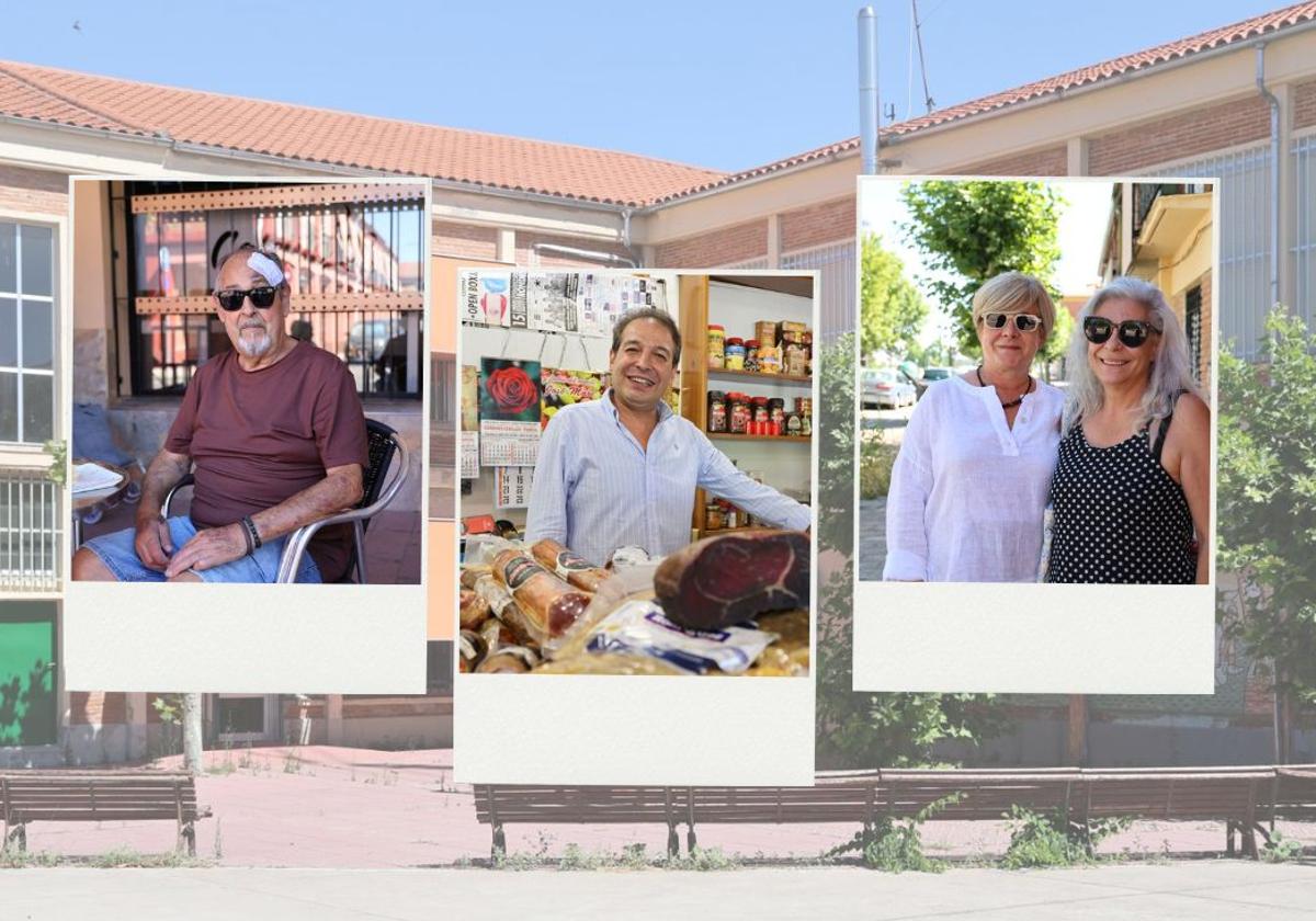 Vecinos y comerciantes de San Pedro.