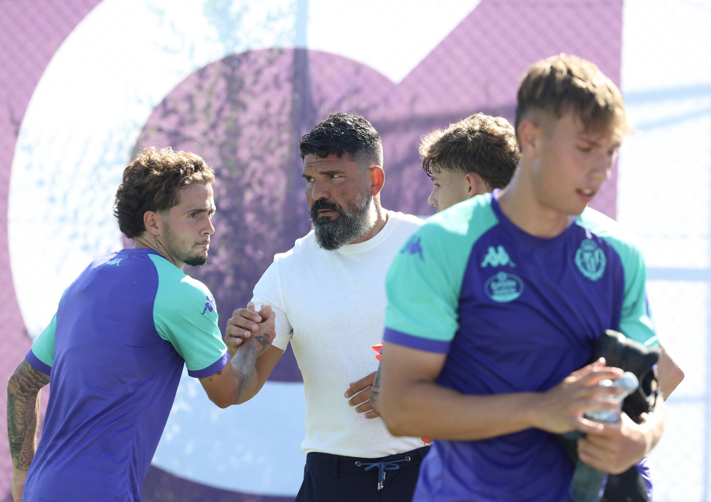El entrenamiento del Real Valladolid, en imágenes