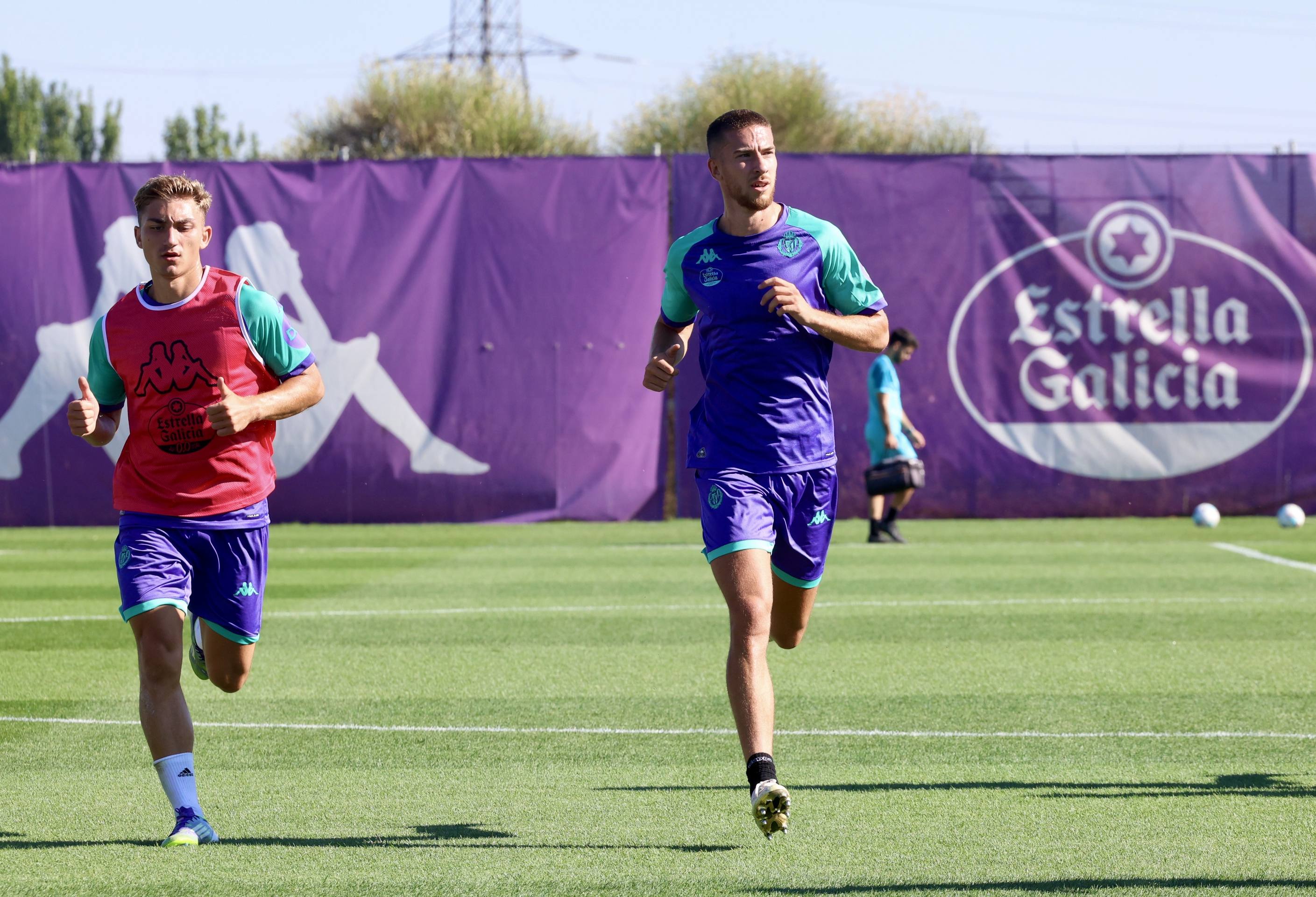 El entrenamiento del Real Valladolid, en imágenes