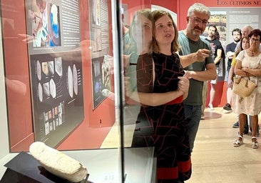 El Museo de Segovia expone hasta octubre la huella humana más antigua del mundo