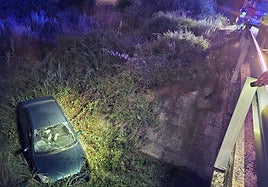 Accidente en la pasada noche.