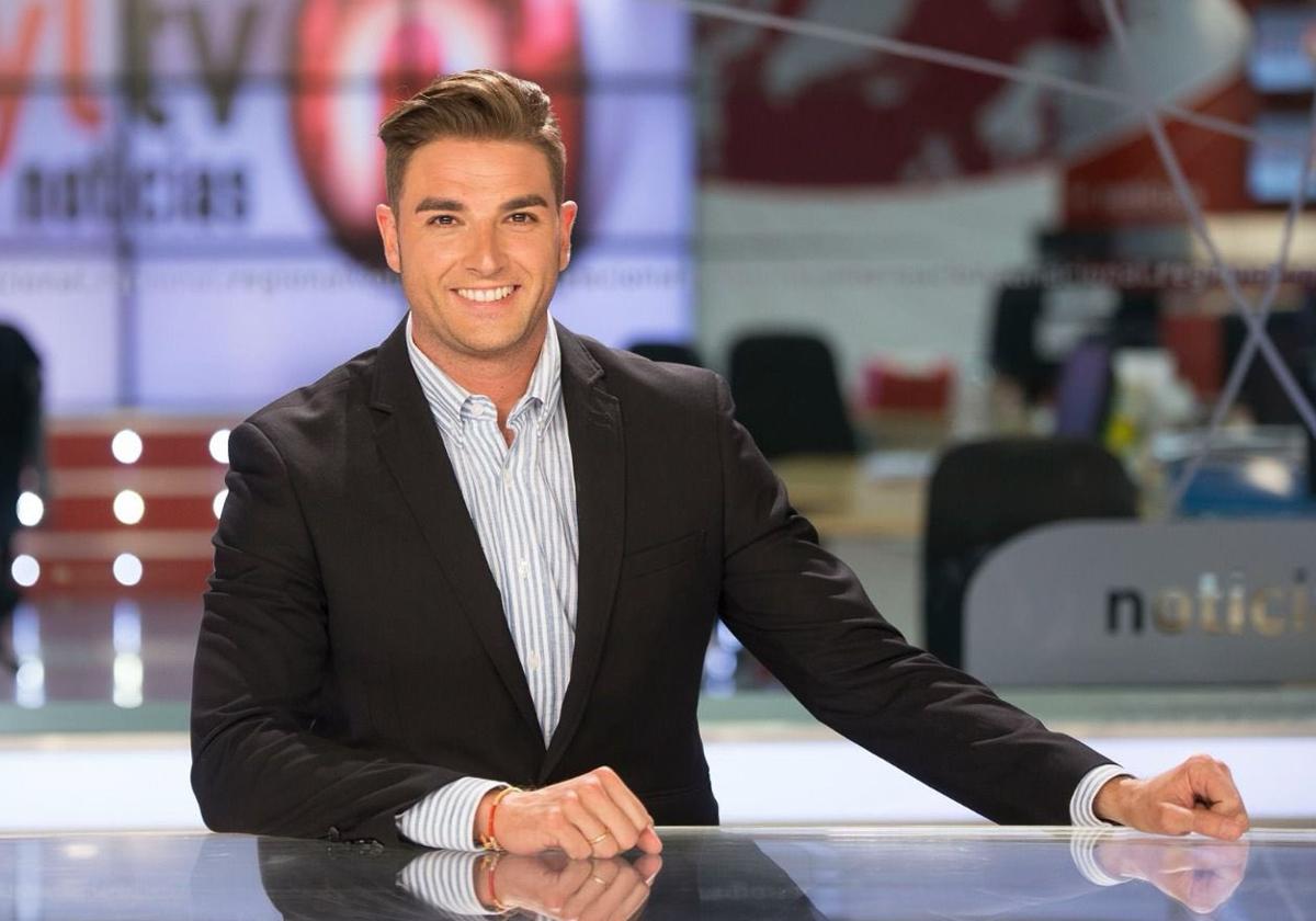 Javier Mardones, en una imagen de archivo en el plató de televisión.