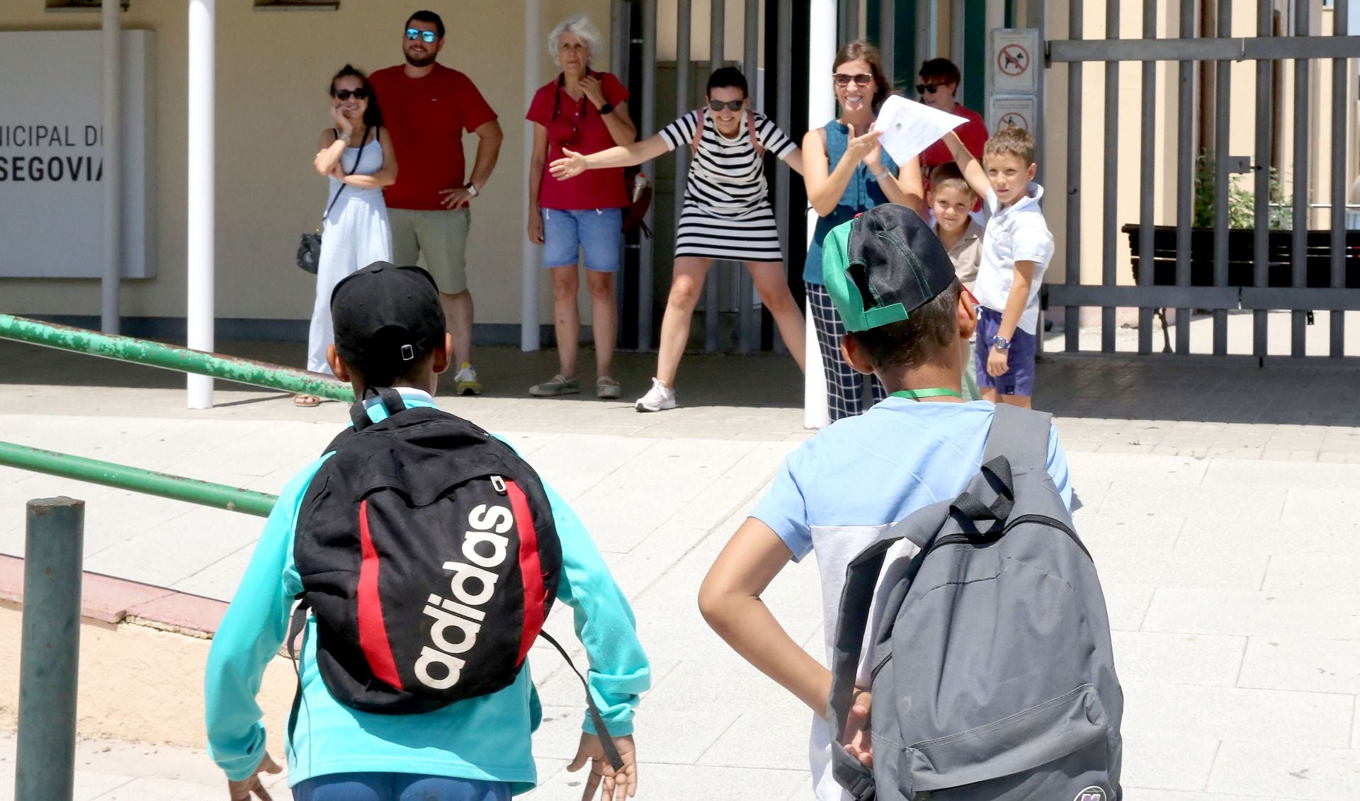Emocionante recibimiento a los niños saharauis en Segovia