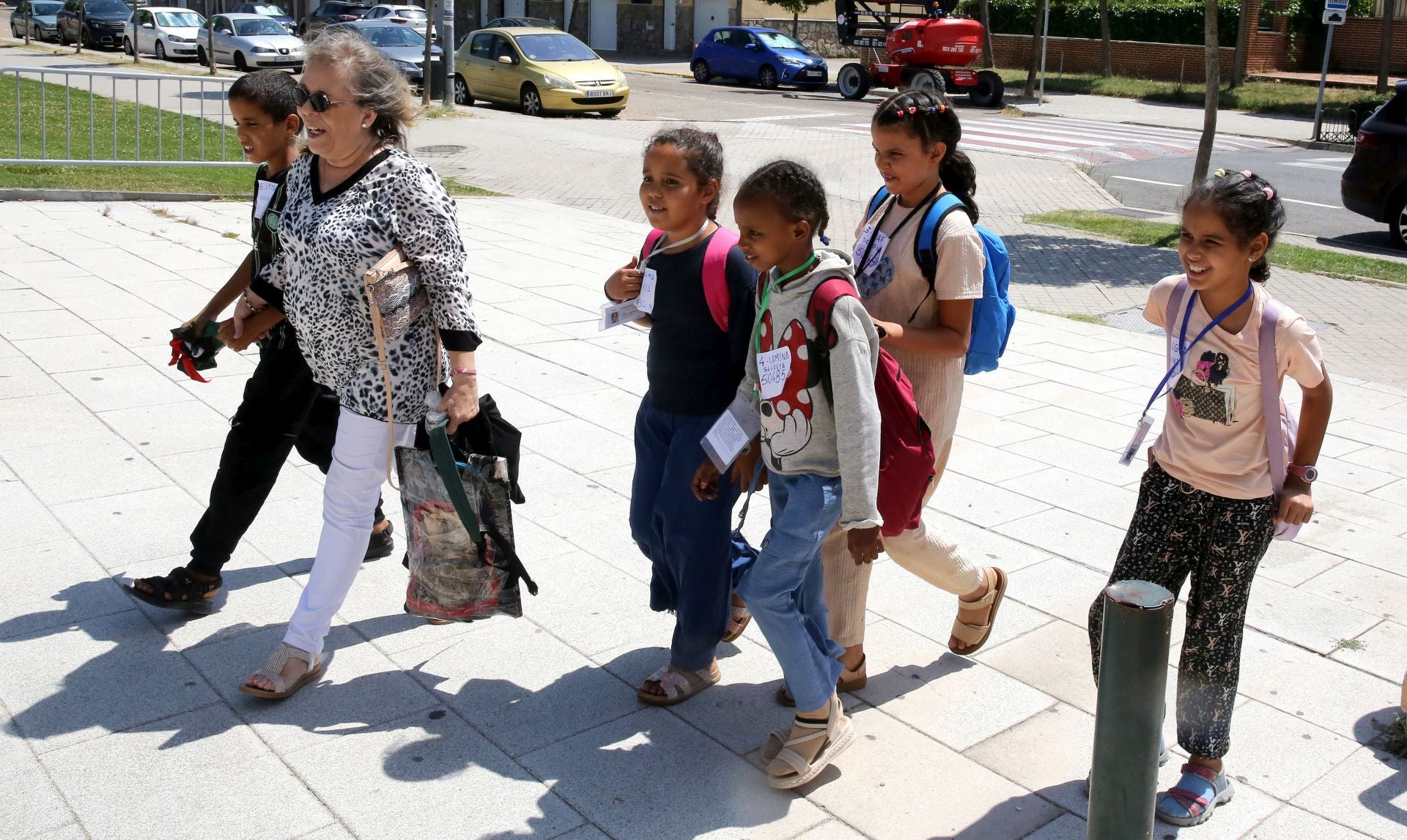 Emocionante recibimiento a los niños saharauis en Segovia