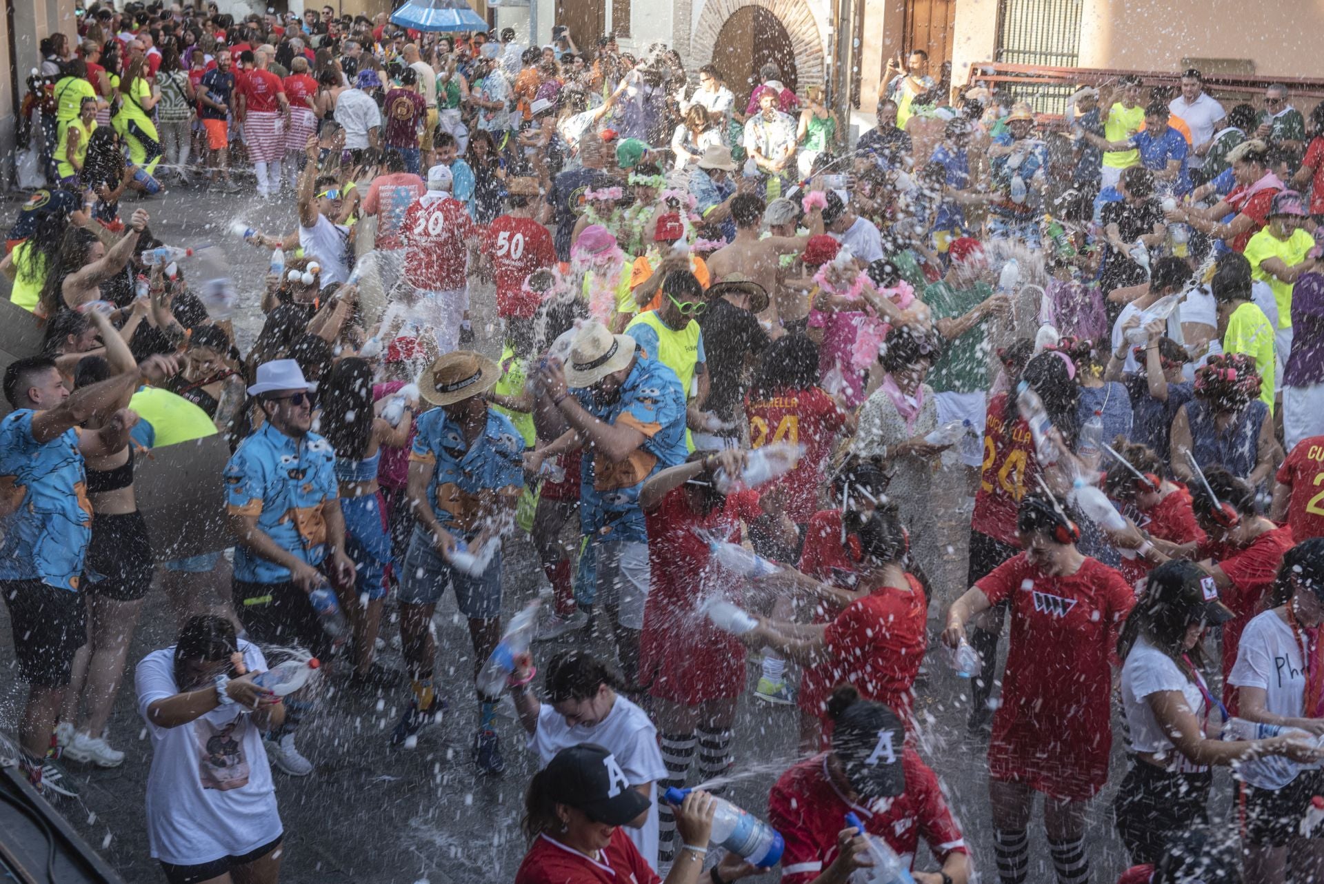 Pregón de las fiestas del barrio de San Lorenzo.